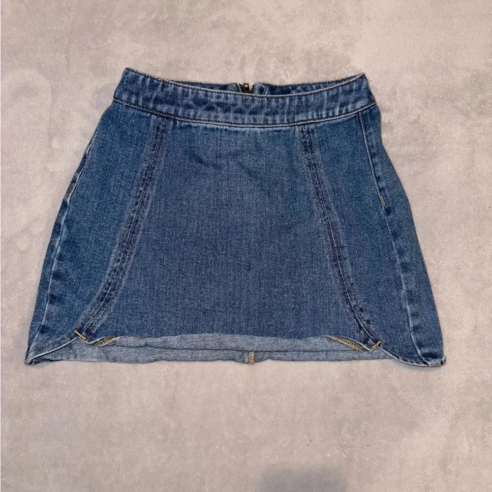 Pacsun Denim Skirt Tulip Hem - Picture 1 of 3